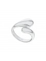 Bague Calvin Klein, collection Sculptural Sculptured Drops, bijou acier référence 35000192D
