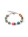 Coeur de Lion - Bracelet GeoCUBE Candy multicolour spring - 5090301527