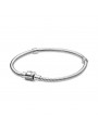 Pandora Bracelet Maille Serpent Fermoir Barillet - 598816C00-17 - 17cm