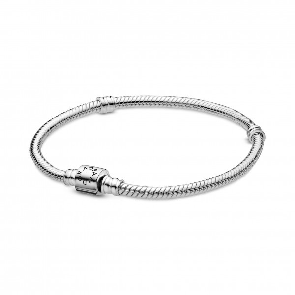 Pandora Bracelet Maille Serpent Fermoir Barillet - 598816C00-19 - 19cm