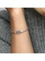 Pandora Bracelet Maille Serpent Fermoir Coeur Arbre de Vie - 598827C01-20
