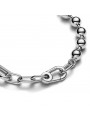 Bracelet Pandora à perles et maillons en argent massif 925/000