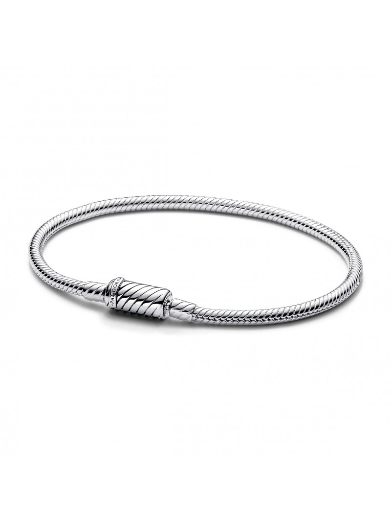 Bracelet Pandora Moments Maille serpent fermoir magnétique 18 cm