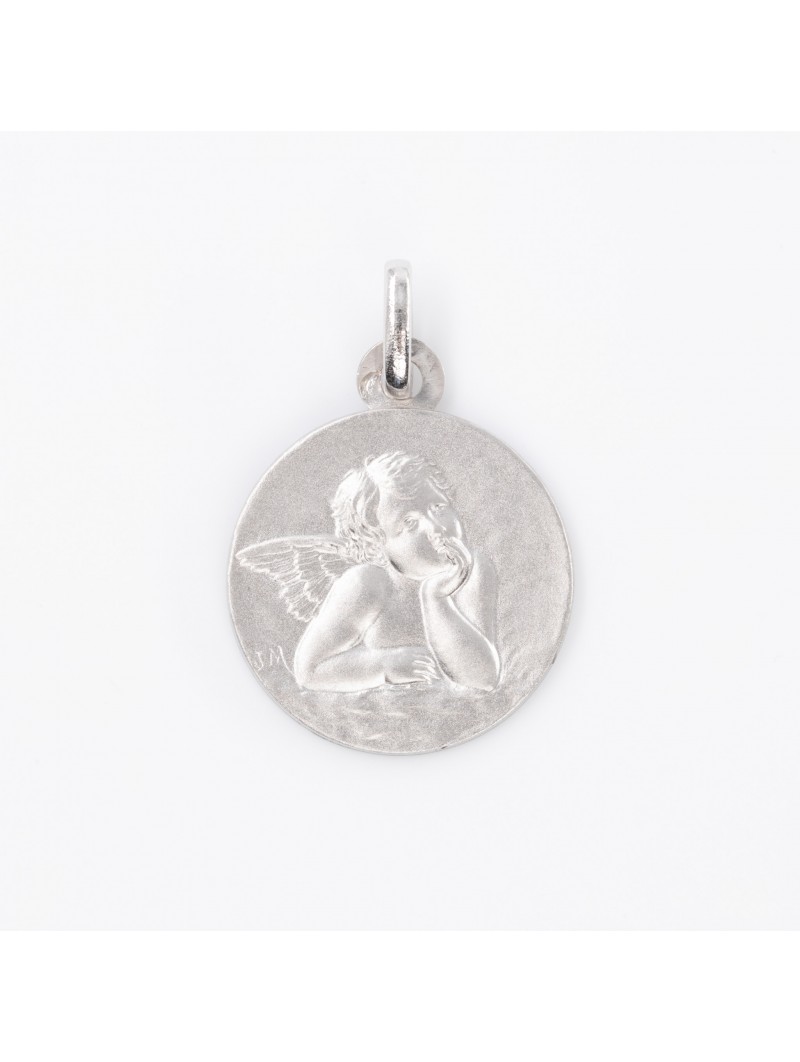 Médaille Or Blanc 18 Carats - 38916G